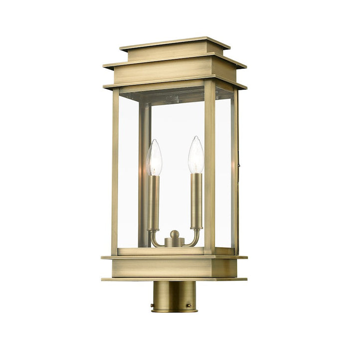 Livex Princeton 2 Light Outdoor Large Post Lantern