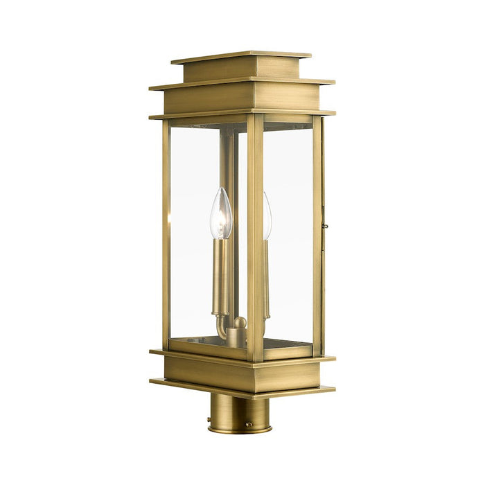 Livex Princeton 2 Light Outdoor Large Post Lantern