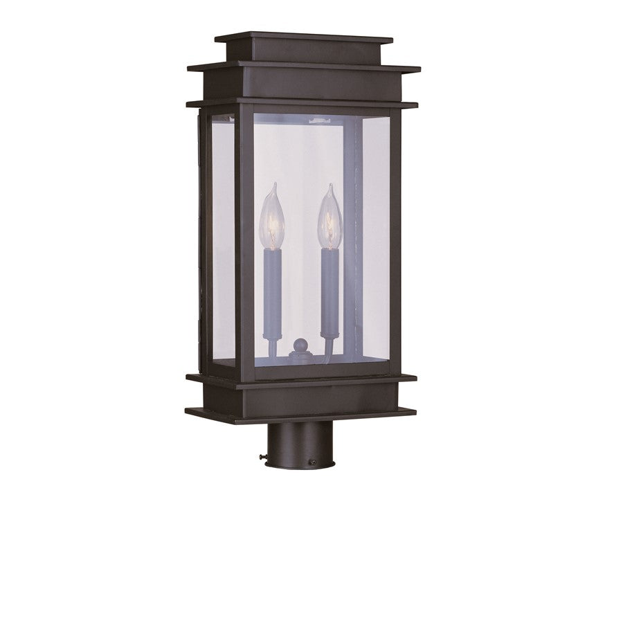 Livex Lighting Princeton Outdoor Post Head, Bronze