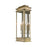 Livex Princeton 3 Light Outdoor Extra Large Wall Lantern, Brass/Clear