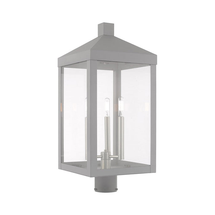 Livex Lighting Nyack 3 Light Outdoor Post Top Lantern