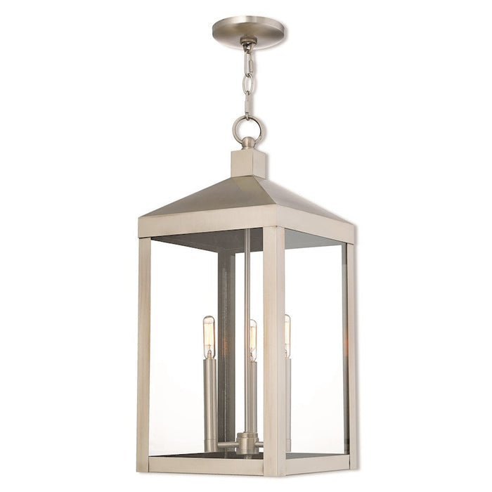 Livex Lighting Nyack 3 Light Outdoor Pendant Lantern