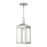 Livex Nyack 1 Light Outdoor Pendant Lantern, Brushed Nickel/Clear - 20591-91