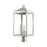 Livex Nyack 3 Light Outdoor Post Top Lantern , Brushed Nickel/Clear - 20592-91