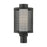 Livex Nottingham 17.5" 1-LT Post Top Lantern, Black/Black Mesh/Opal - 20686-14