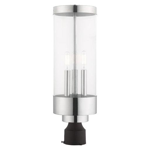 Livex Lighting Hillcrest 3 Light Outdoor Post Top Lantern