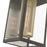 Livex Franklin 1 Light Outdoor Wall Lantern, Bronze/Gold/Nickel