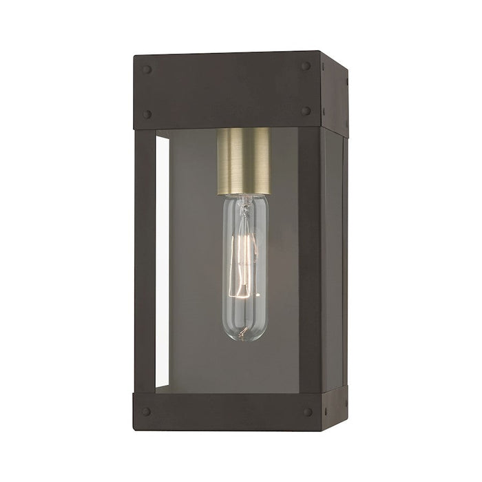 Livex Barrett 1 Light Outdoor 9.75" Wall Lantern