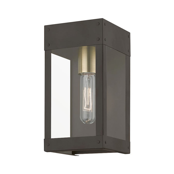 Livex Barrett 1 Light Outdoor 9.75" Wall Lantern