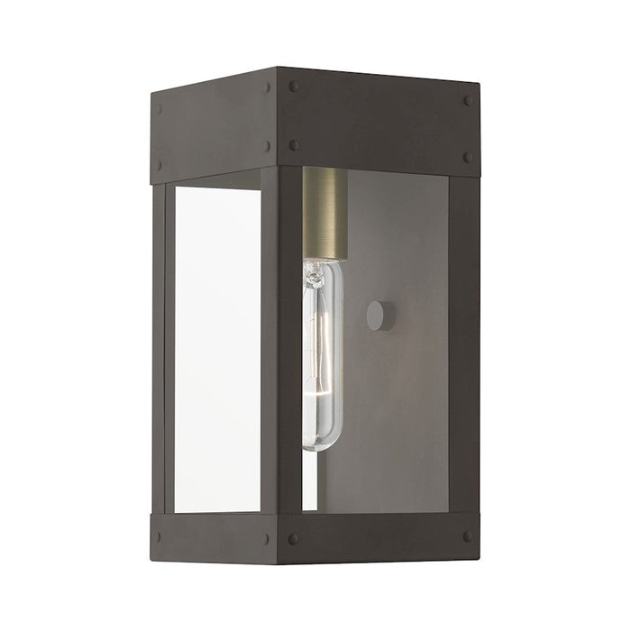 Livex Barrett 1 Light Outdoor 9.75" Wall Lantern