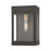 Livex Barrett 1 Light Outdoor Wall Lantern, Bronze/Brass/Clear