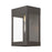 Livex Barrett 1 Light Outdoor Wall Lantern, Bronze/Brass/Clear