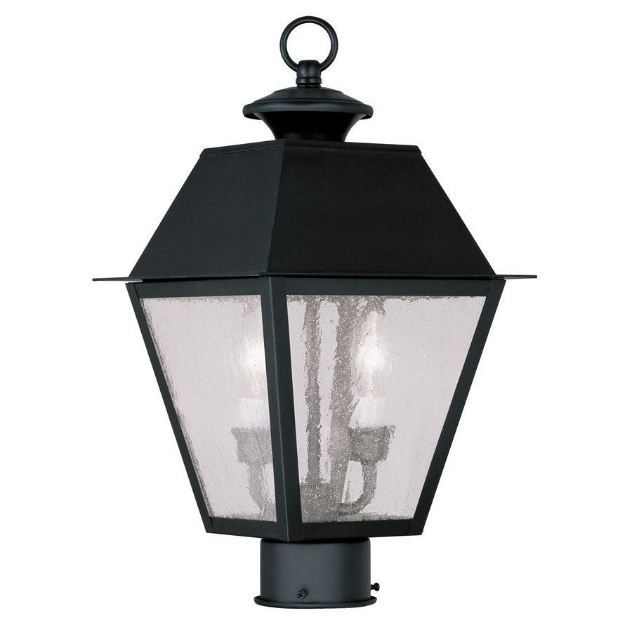 Livex Lighting Mansfield 2 Light Outdoor Post Head