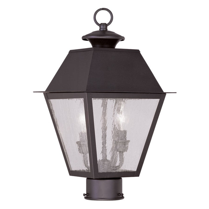 Livex Lighting Mansfield 2 Light Outdoor Post Head