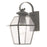 Livex Westover 1 Light Outdoor Wall Lantern, Charcoal/Beveled - 2181-61