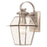 Livex Westover 1 Light Outdoor Wall Lantern, Nickel/Clear Beveled - 2181-91