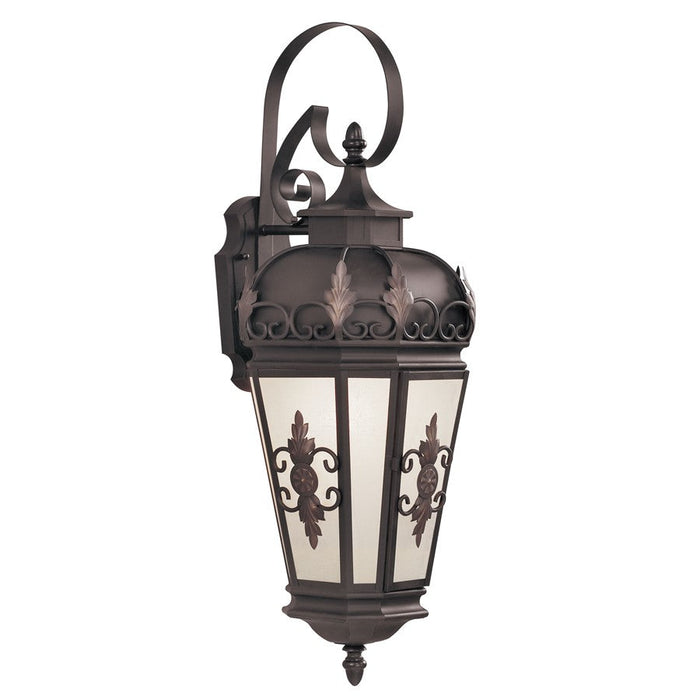 Livex Lighting Berkshire Outdoor Wall Lantern, Bronze