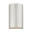 Livex Bond 1 Light Outdoor/Indoor ADA Small Sconce, Brushed Nickel - 22061-91