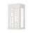 Livex Malmo 1 Light Outdoor ADA Small Sconce, NK/Clear/Sandblasted - 22971-91