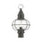 Livex Newburyport 1 Light Large Outdoor Post Top Lantern, Charcoal - 26905-61