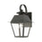 Livex Wentworth 1 Light Outdoor Small Wall Lantern, Charcoal/Clear - 27212-61