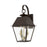 Livex Wentworth 2 Light Outdoor Med Wall Lantern, Bronze/Brass/Clear - 27215-07