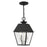 Livex Mansfield 2 Light Outdoor Pendant Lantern, Black - 27217-04