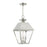 Livex Wentworth 3 Light Outdoor Large Pendant Lantern, Nickel/Clear - 27220-91