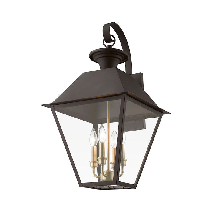 Livex Wentworth 4 Light Outdoor Extra Large Wall Lantern