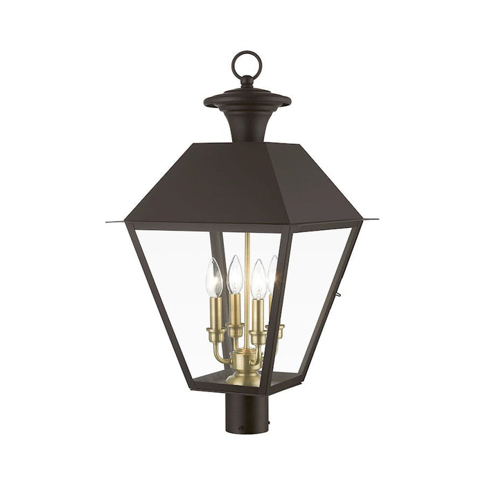 Livex Wentworth 4 Light Outdoor Extra Large Post Lantern