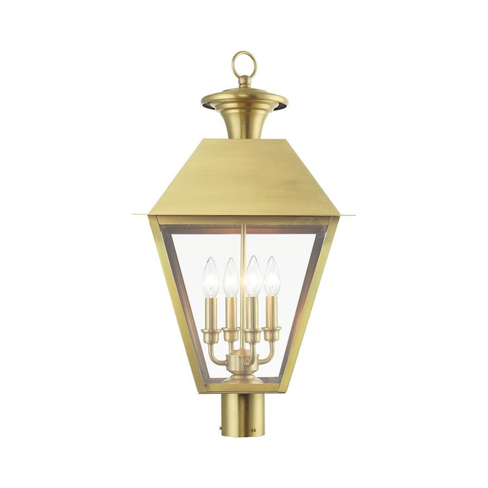 Livex Wentworth 4 Light Outdoor Extra Large Post Lantern