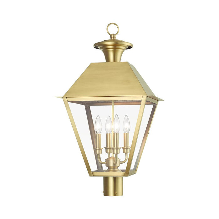 Livex Wentworth 4 Light Outdoor Extra Large Post Lantern