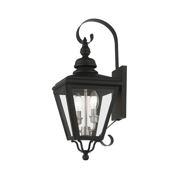 Livex Adams 2 Light Outdoor Medium Wall Lantern