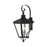 Livex Adams 4 Lt Outdoor XL Wall Lantern, Black/Nickel/Cluster/Clear - 27374-04