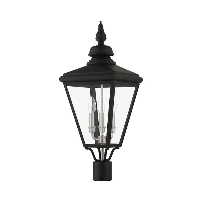 Livex Adams 3 Lt Outdoor Large Post Top Lantern