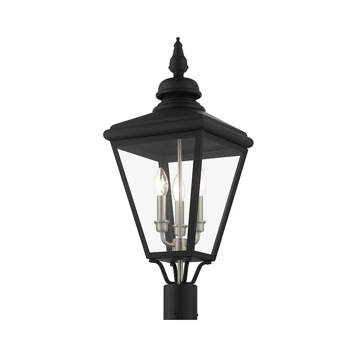 Livex Adams 3 Lt Outdoor Large Post Top Lantern