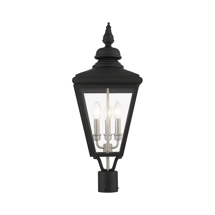 Livex Adams 3 Lt Outdoor Large Post Top Lantern