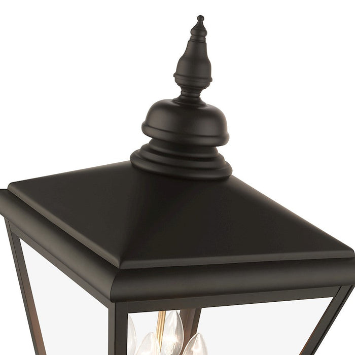 Livex Adams 4 Lt Outdoor XL Post Top Lantern