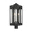 Livex Lexington 3 Light Outdoor Post Top Lantern, Black - 27717-04