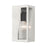 Livex Forsyth 1 Lt Outdoor Med ADA Wall Lantern, NK/Black/NK - 28932-91