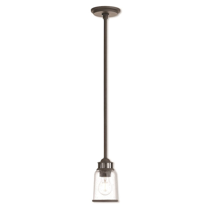 Livex Lighting Lawrenceville 1 Light Mini Pendant