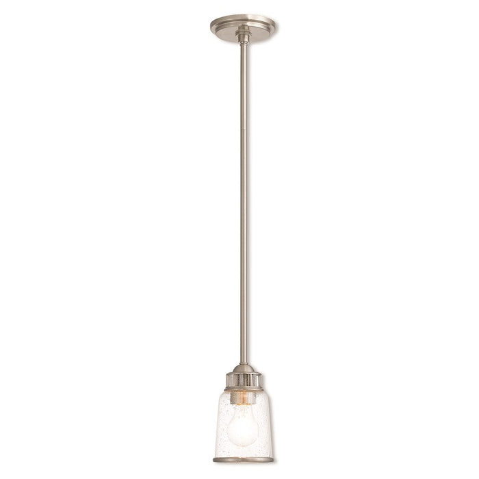 Livex Lighting Lawrenceville 1 Light Mini Pendant