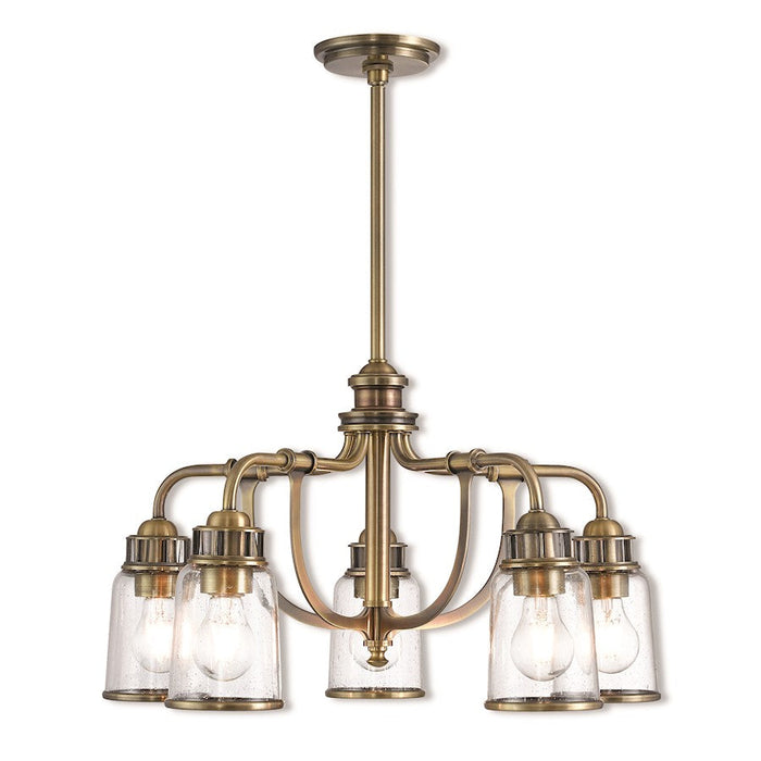 Livex Lighting Lawrenceville 5 Light Dinette Chandelier