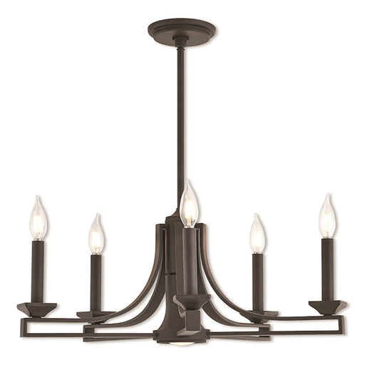 Livex Lighting Trumbull 6 Light 24" Chandelier