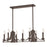 Livex Lighting Trumbull 9 Light Linear Chandelier