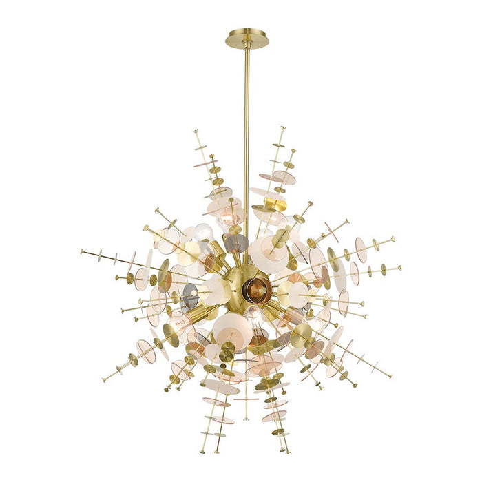 Livex Circulo 8 Lt Large Pendant Chandelier