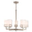 Livex Lighting Harding Chandelier, Brushed Nickel