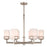 Livex Lighting Harding Chandelier, Brushed Nickel