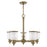 Livex Lighting Middlebush 5 Light Chandelier, Antique Brass