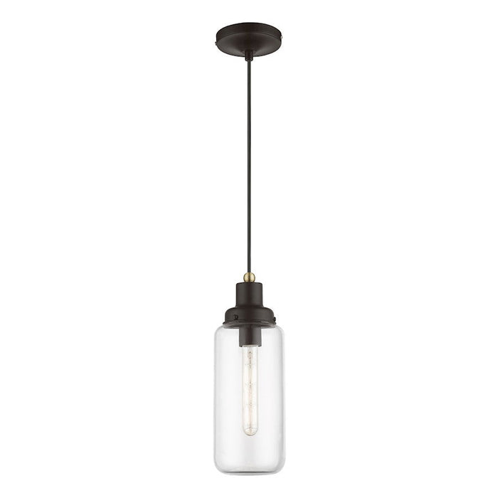 Livex Oakhurst 1 Light Mini Pendant